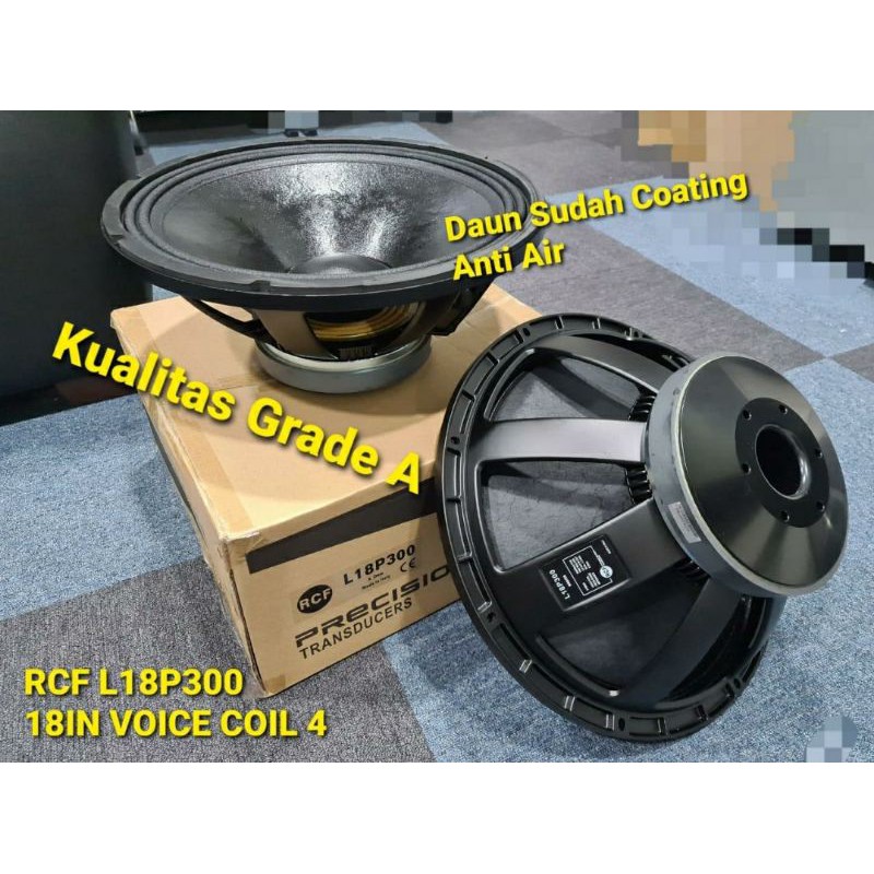 Speaker Woofer Component RCF 18 Inch L 18P 300 18 Inch GRADE A