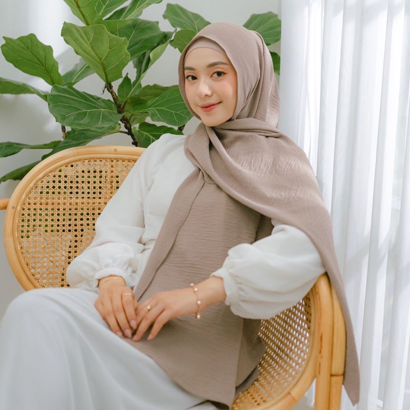 PASHMINA CRINCLE AIRFLOW PREMIUM | PASMINA RAYON AIRFLOW PREMIUM