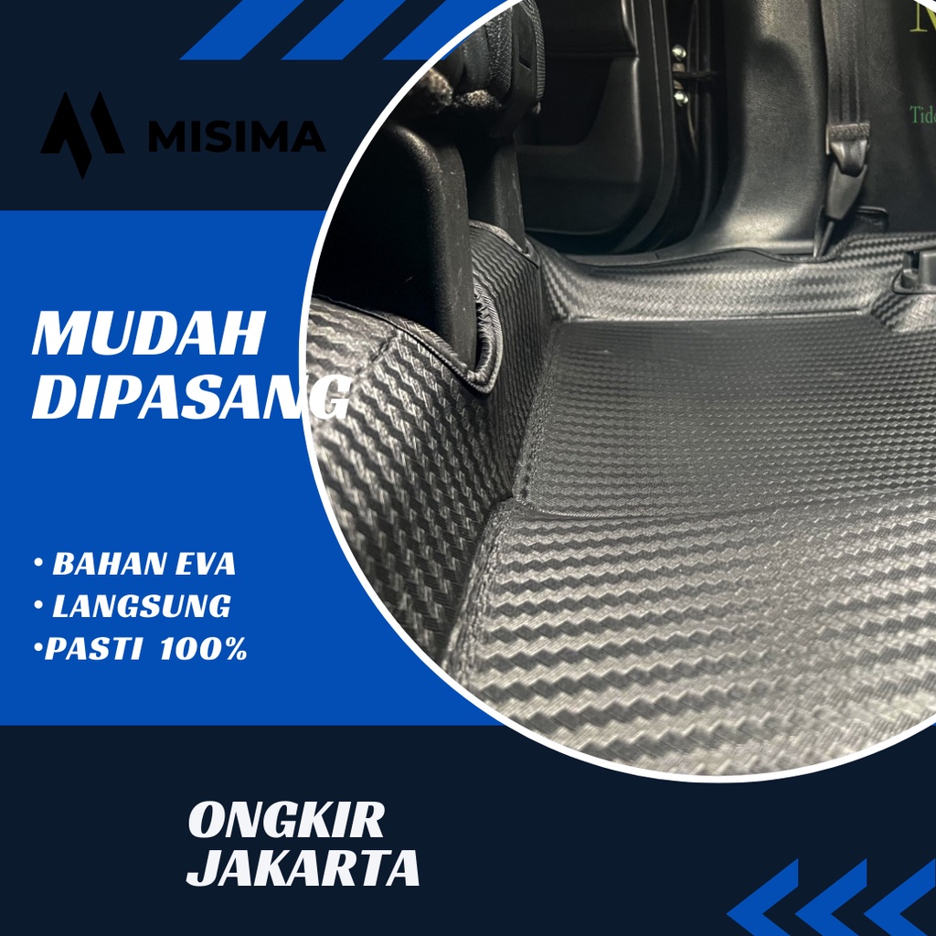 Karpet Mobil / Car Mats 5D CRV Motif Carbon Premium