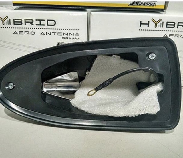 Antena Sirip Hiu Hybrid JS Racing Shark Fin / Antena Mobil