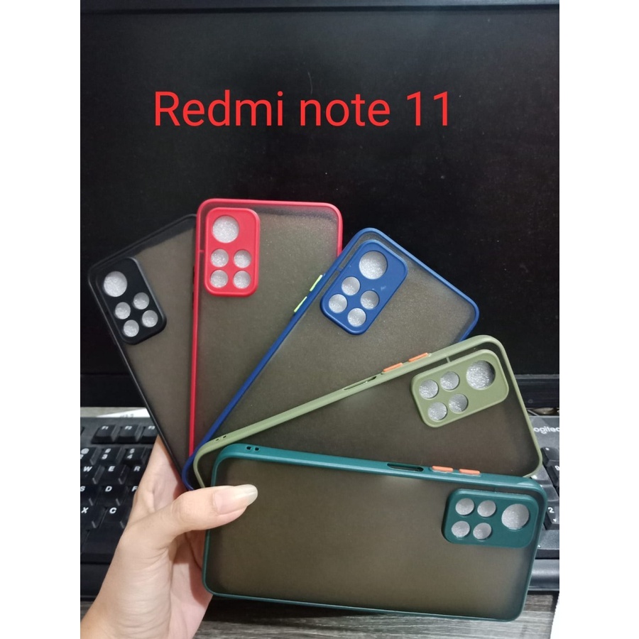 Xiaomi Redmi Note 11 Redmi Note 11 Pro Case Dove Matte Mychoice Slim Case Fuze Macaron