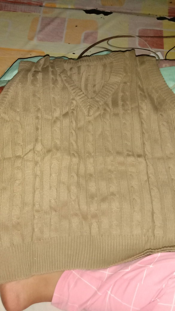 Free Ongkir Vest/rompi Cable Rajut Premi 7get