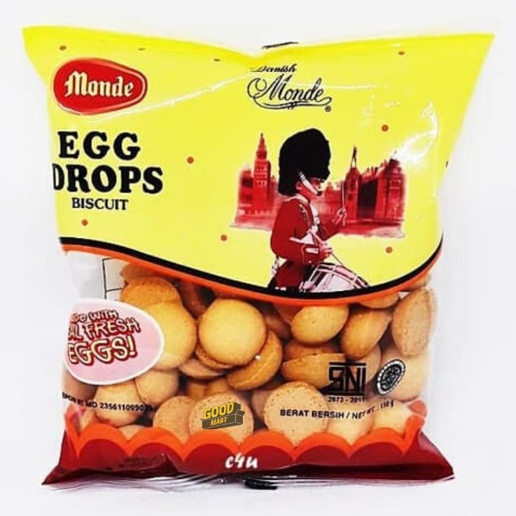 

Monde Egg Drops Biscuits - 110 gr