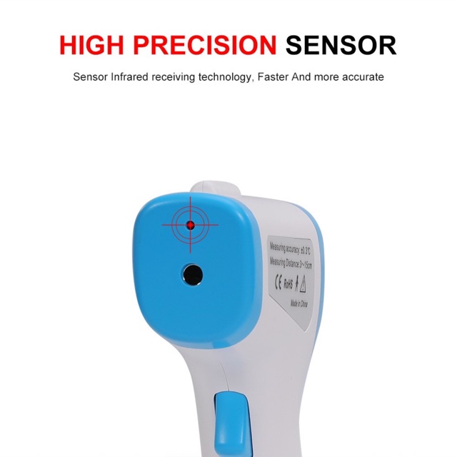 READY INDONESIA Thermometer infrared termometer pengukur cek suhu tubuh non contact contactless