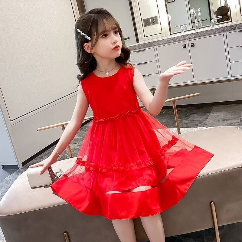 dress ultah anak/Dress Anak Perempuan Import / Dress Baby Murah Import / Baju Anak Cewek