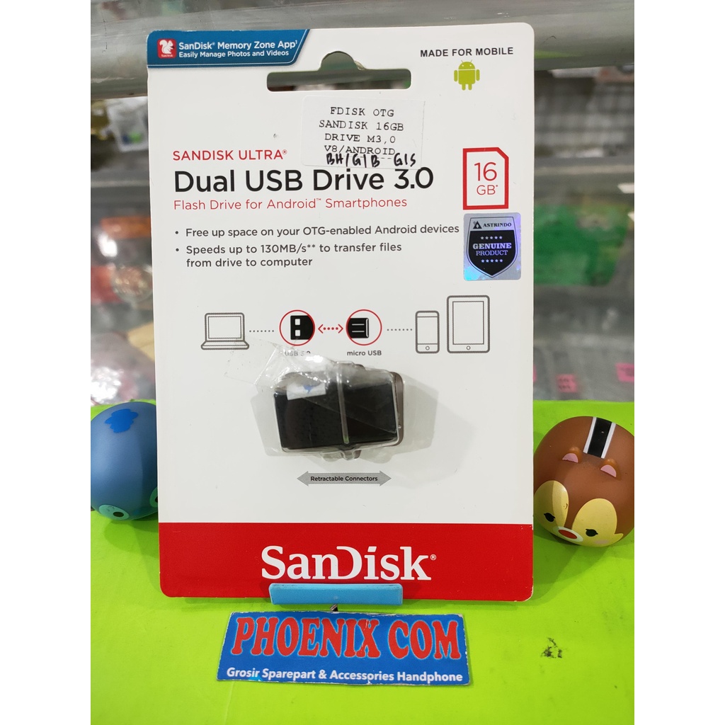OTG FLASDISK SANDISK 16GB