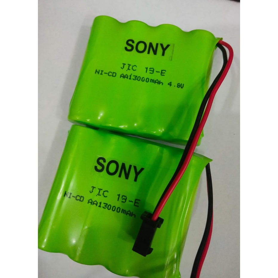 Baterai bater mobi SONNY remot rc 13000mah 4,8V batre mainan remote control