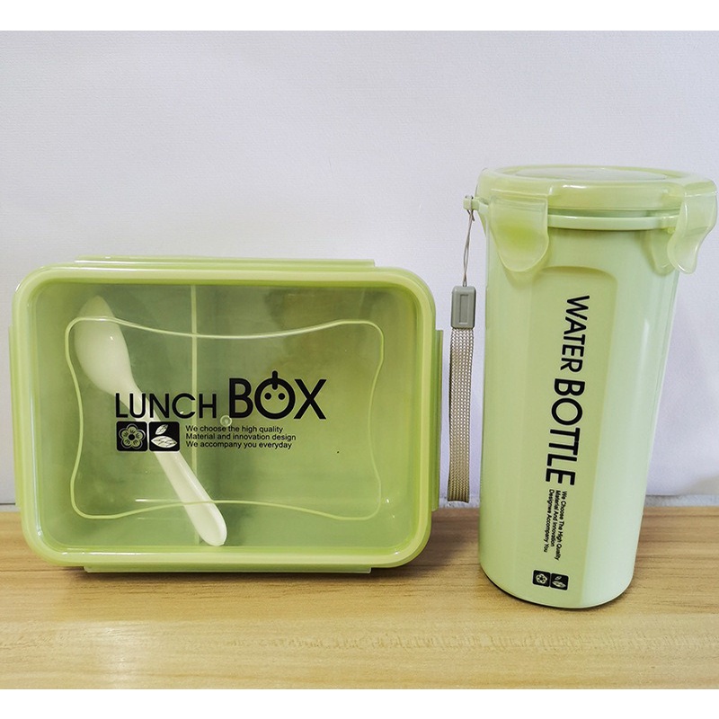 LUNCH BOX KOTAK MAKAN 2 TINGKAT PP/ KOTAK BEKAL NEW MOTIF
