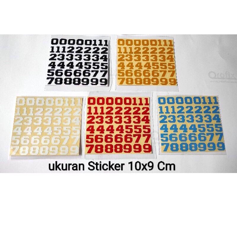 sticker cutting motor sticker cutting angka