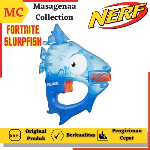 Maenan Mainan Tembak Tembakan Pistol Pistolan Air Nerf Fortnite Super Soaker Slurpfish Water Gun Bla