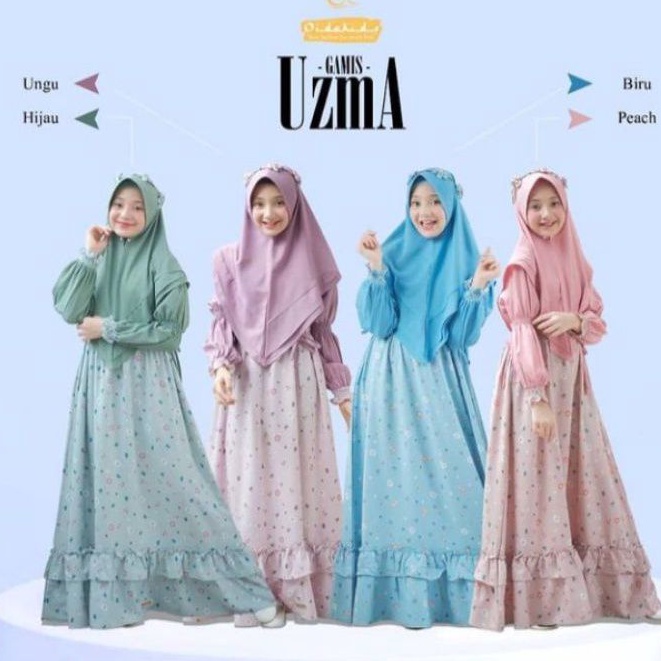 OIDOKIDS | 4-13 TAHUN GAMIS ANAK | GAMIS UZMA OIDOKIDS | GAMIS ANAK PREMIUM | GAMIS ANAK KEREN | GAM
