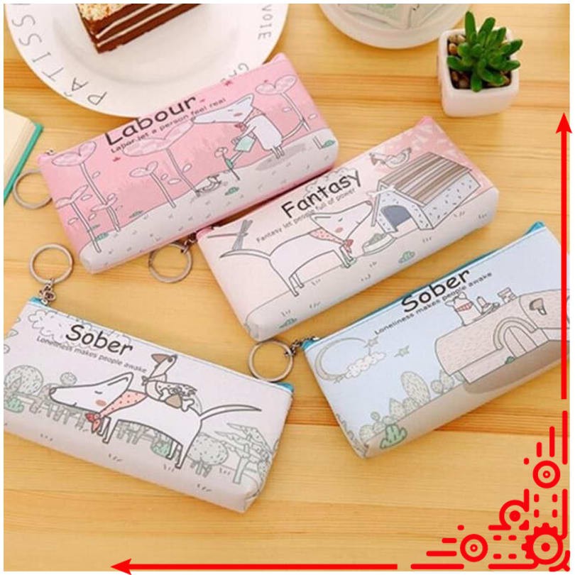 

mj / TP0077 Tempat Pensil Korean Sober Tempat Kosmetik Pouch