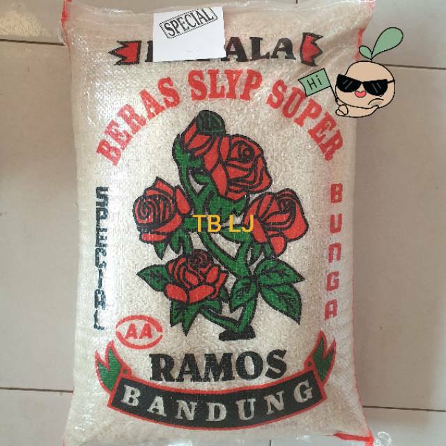 

BERAS RAMOS BUNGA 5KG 10KG 20KG MEDIUM