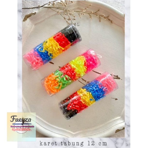 karet jepang warna kemasan tabung 8 cm