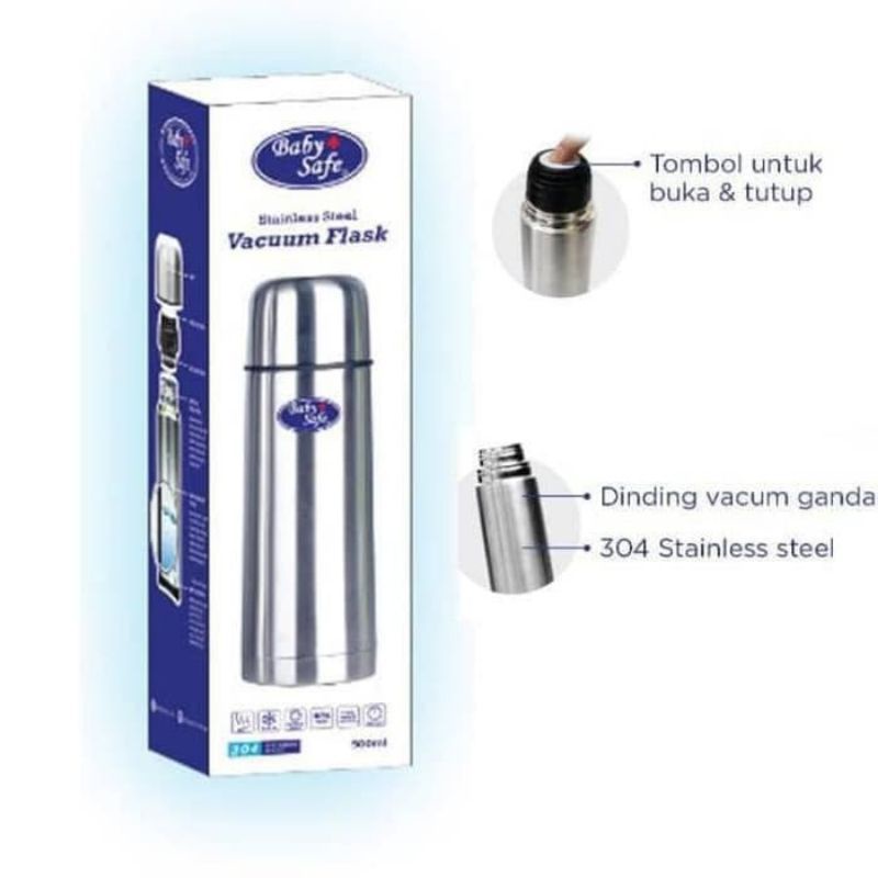 BABY SAFE VACUUM FLASK 350ML TER01 &amp; 500ML TER02