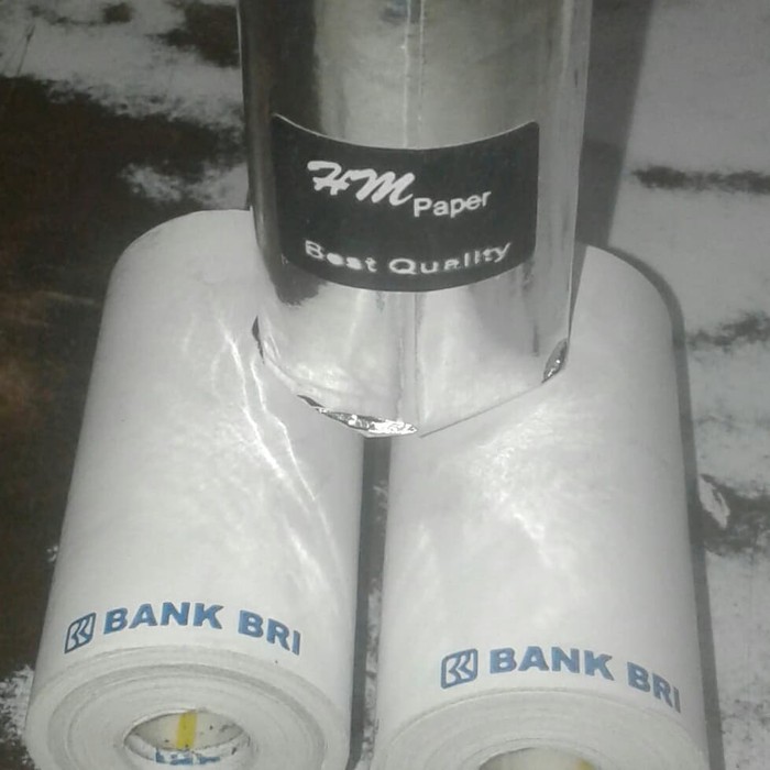 

Langsung Order Kertas printer bluetooth logo BRi ukuran 57x30 hasil cetak terjamin Limited
