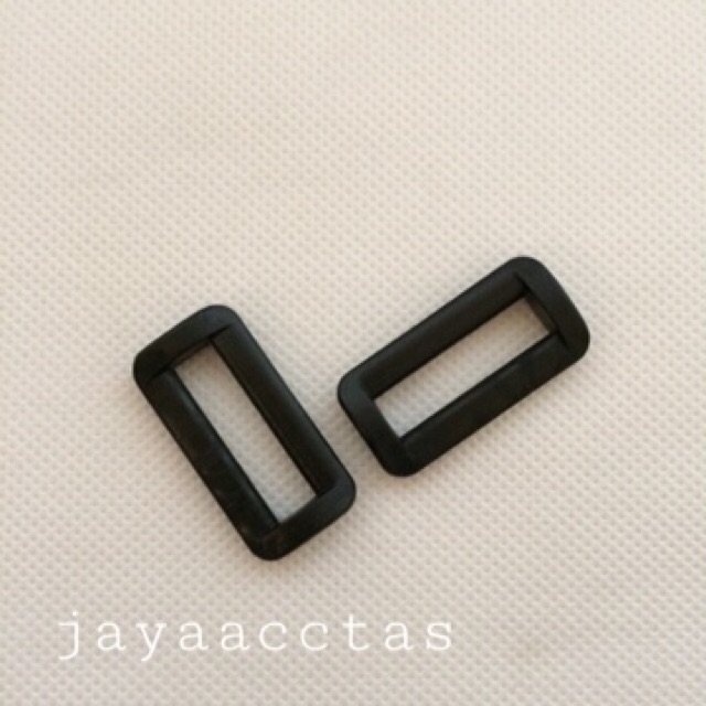 ring kotak tas 2.5 cm bahan plastik buckle acetal SQ0325AC