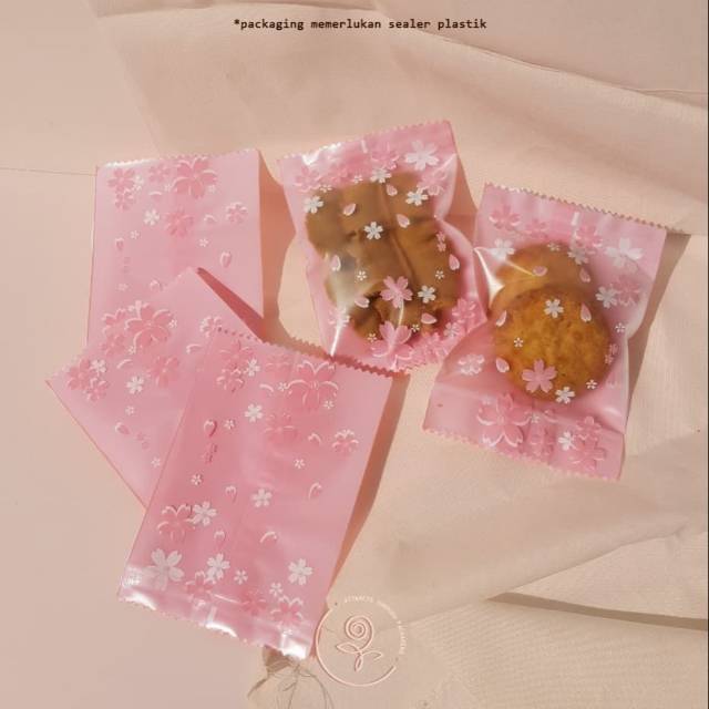 

Sakura Cookies Packaging Lucu Plastik Kue