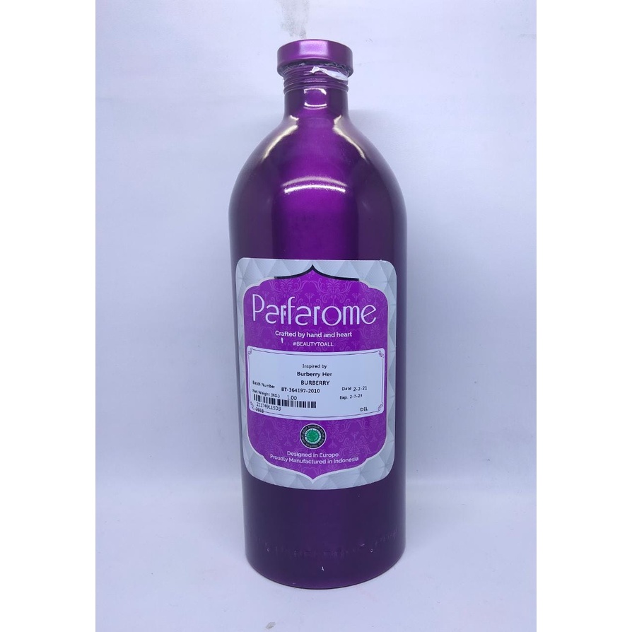 BURBERRY HER BY PARFAROME KEMASAN SEGEL ORI 1 KG . ( DELUXE )