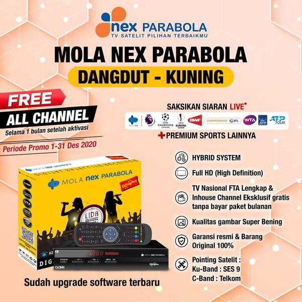 Receiver Mola Nex Parabola