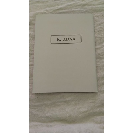 

kitab adab