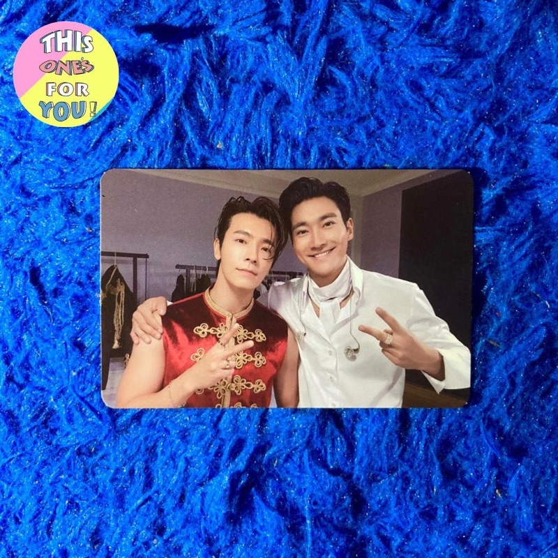 [READY] DONGHAE - SIWON OFFICIAL PHOTOCARD ELF ACE KIT  LYSN FANCLUB PC SUPER JUNIOR 2019