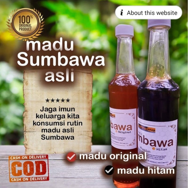 

Madu Asli Lebah Hutan Sumbawa
