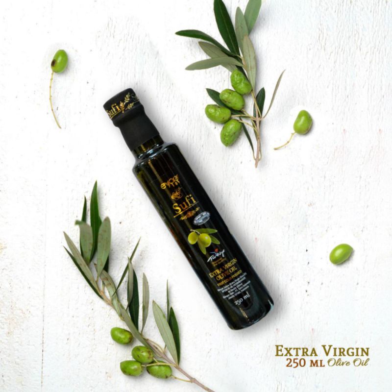 

MINYAK ZAITUN SUFI EXTRA VIRGIN OLIVE OIL || 250 ML || 500 ML || 750 ML