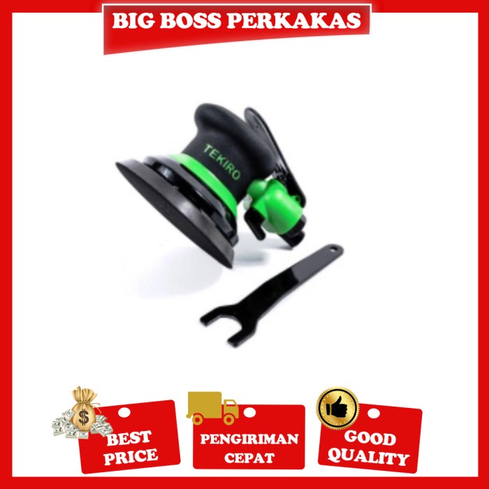 Tekiro Air Sander 6" - Vacum Orbital Sander - Alat Amplas Tenaga Angin #98