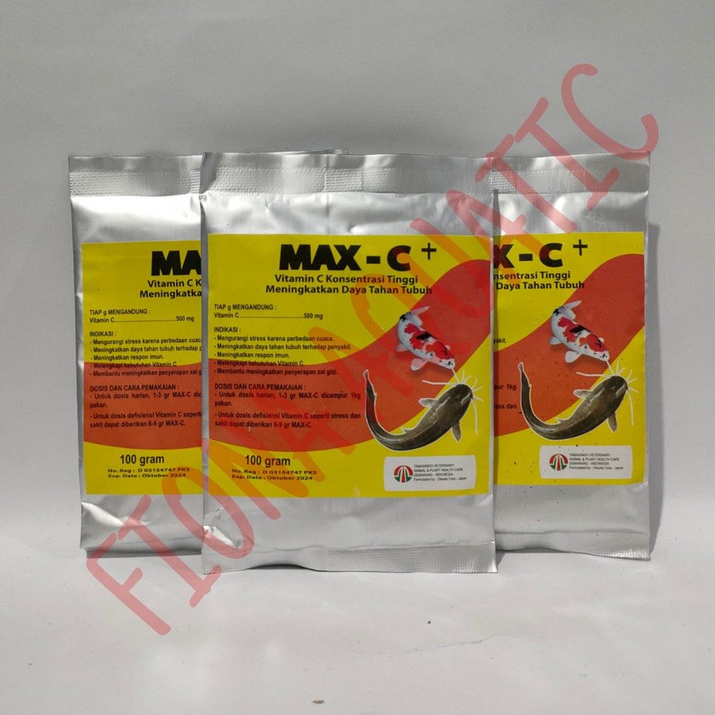 Jual MAX C+ / VITAMIN C IKAN DOSIS TINGGI | Shopee Indonesia