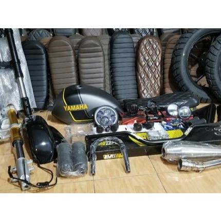 SPAREPART CUSTOM JAPSTYLE DAN SCRAMBLER KHUSUS YAMA VIXION