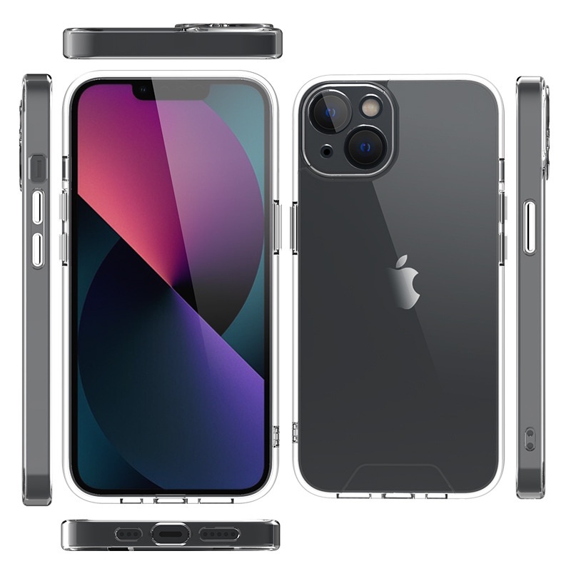 Hard Clear Case Oppo Reno 7 6 5 Z - A95 A55 A5S A74 A9 A52 A15 A15S A16 A53 A32 A33 2020 4G 5G Plus With Protector Camera