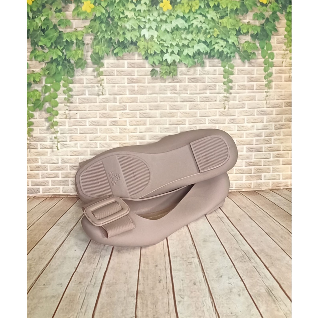 Balance 838-1/septu jelly wanita sepatu karet perempuan terbaru ori produk impor-PEACH blc