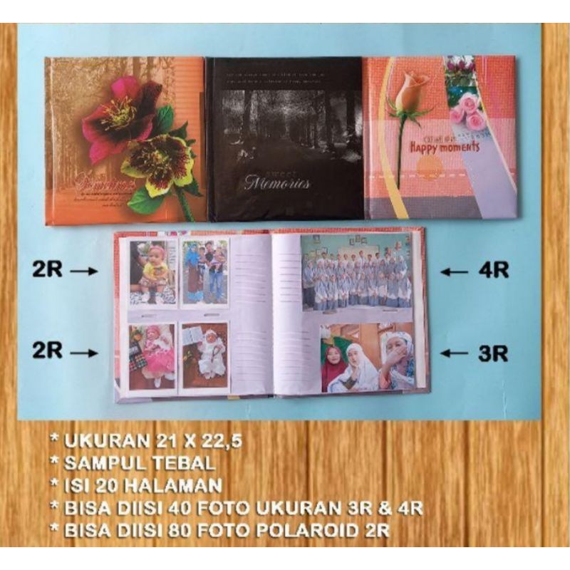 ALBUM FOTO 4R/ 3R /2R