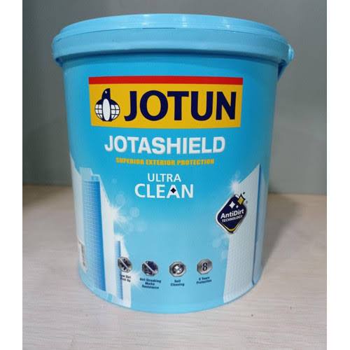 CAT TEMBOK LUAR JOTUN JOTASHIELD ULTRACLEAN WHITE/ PUTIH 20LTR 20 LTR