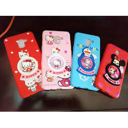 SOFT CASE TIMBUL KACA KARAKTER OPPO A3S