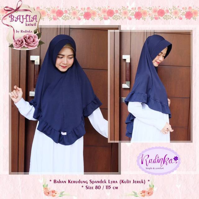 Khimar hijab ori radinka