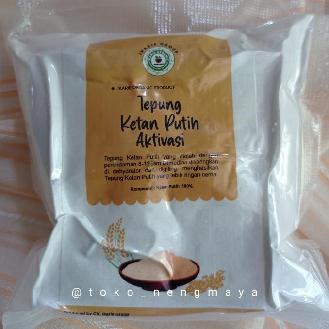

Big Sale Tepung Ketan Putih Aktivasi Ikarie Organic 250 gram Big Sale