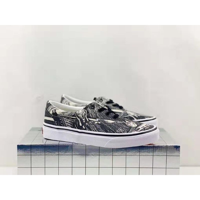 Sepatu Vans Era Moma Edvard Munch Perfect Kick 1:1 ( Free Papper Bag )