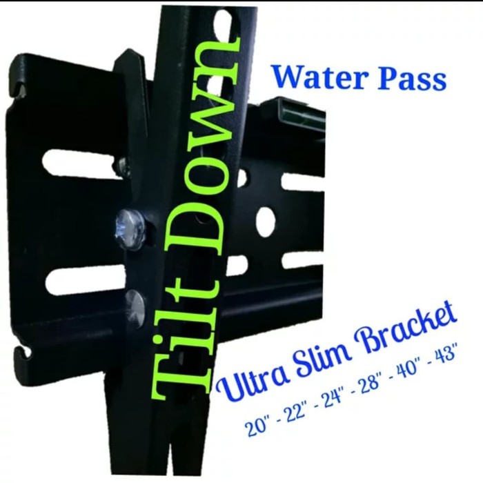 BRACKET TV LED 43 40 32 29 28 24 INCH WATER PASS cocok semua merk tv