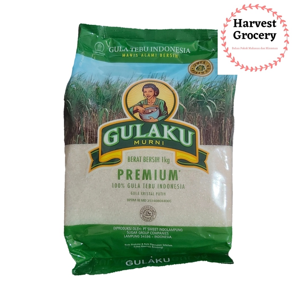 

Gula pasir putih Gulaku 1kg