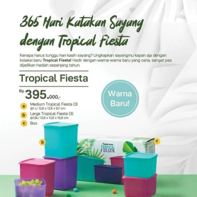 Tropical fiesta / toples kue / toples lebaran / toples cemilan