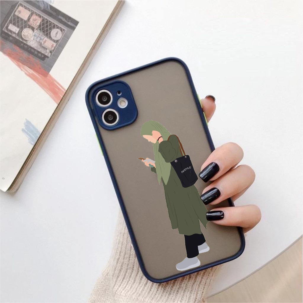 AA07 Softcase Casing Hijab Jilbab for Xiaomi Redmi mi S2 8 11 Lite a1 5x Poco C40 F3 Pro M3 M4 X3 NFC GT 5G