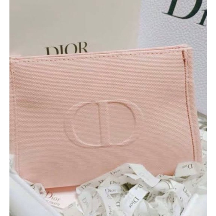 Dior Baby Pink Pouch - Tas Makeup Dior