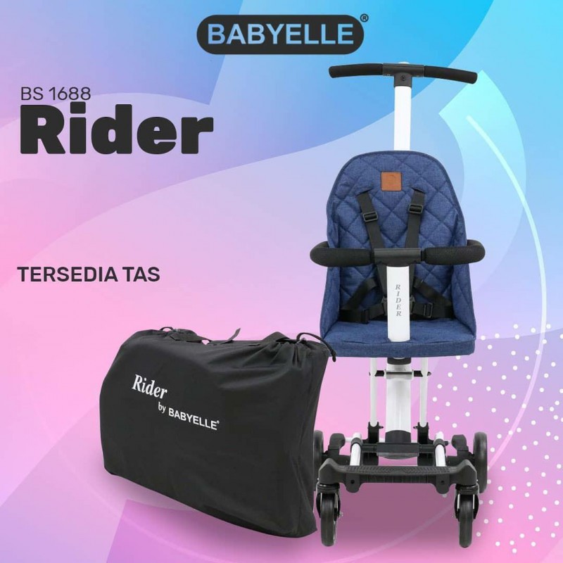 PROMO Stroller Kereta Bayi Babyelle Baby Elle Rider Convertible BS 1688 Makassar