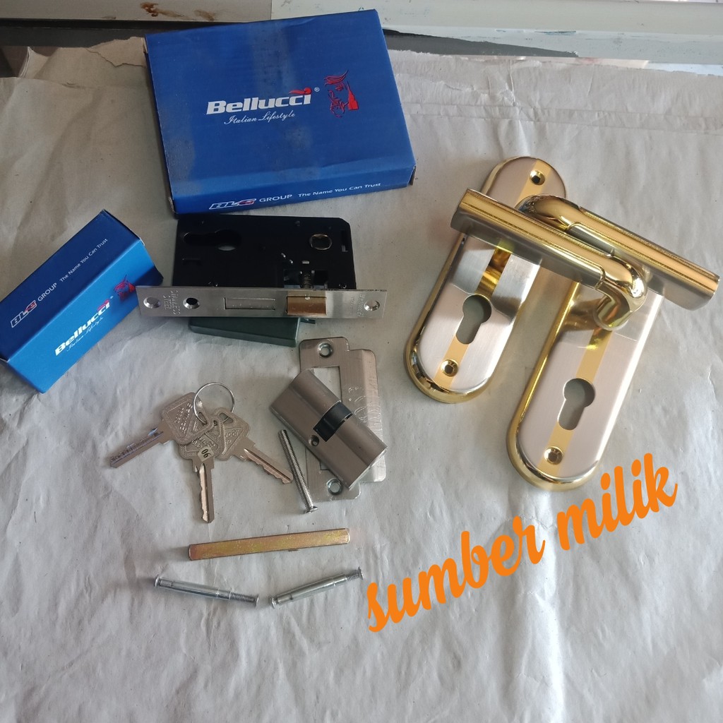 KUNCI /HANDLE PINTU BELLUCI KECIL TASKEN GP