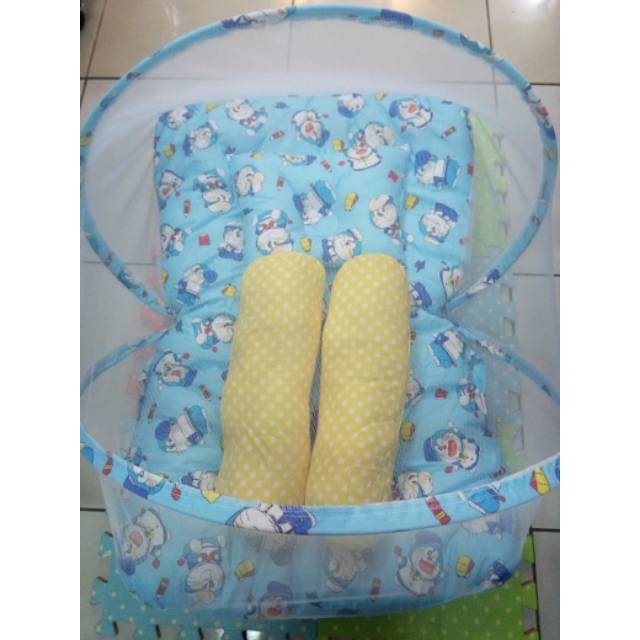 Kasur kelambu bayi | Kasur lipat kelambu | kasur bantal bayi