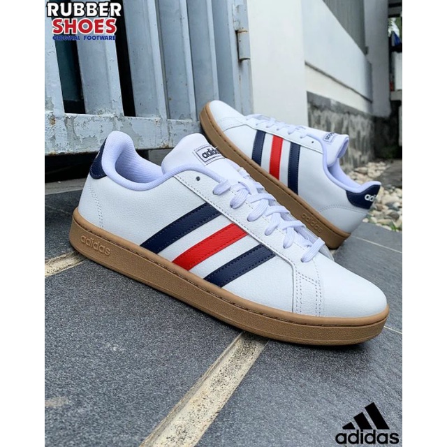 SEPATU ADIDAS GRAND COURT SE WHITE GUM TENNIS ORIGINAL BNIB EE7888 SNEAKERS MURAH CASUAL