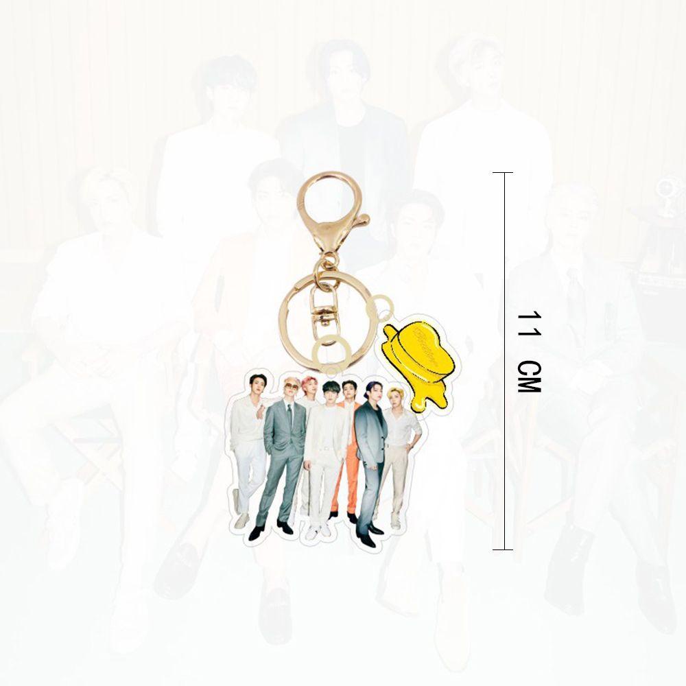 Gantungan Kunci LILY BTS J-HOPE JK HD KPOP Keychain