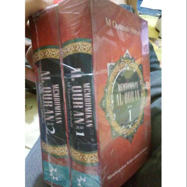 membumikan al quran jilid 1 dan 2 karya quraish shihab